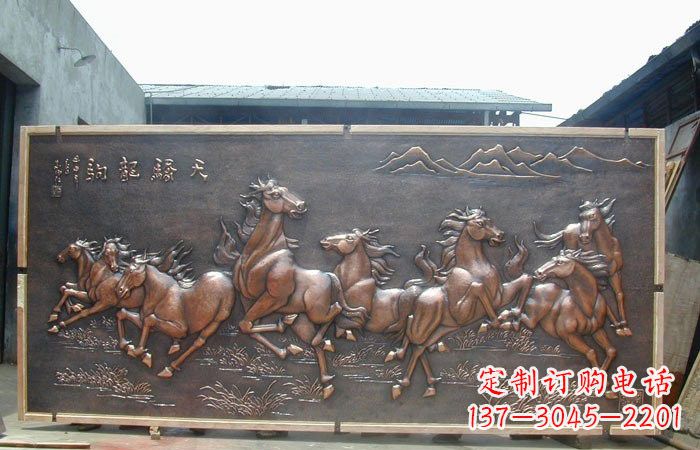 威海中领雕塑:古典造型的精美马雕塑