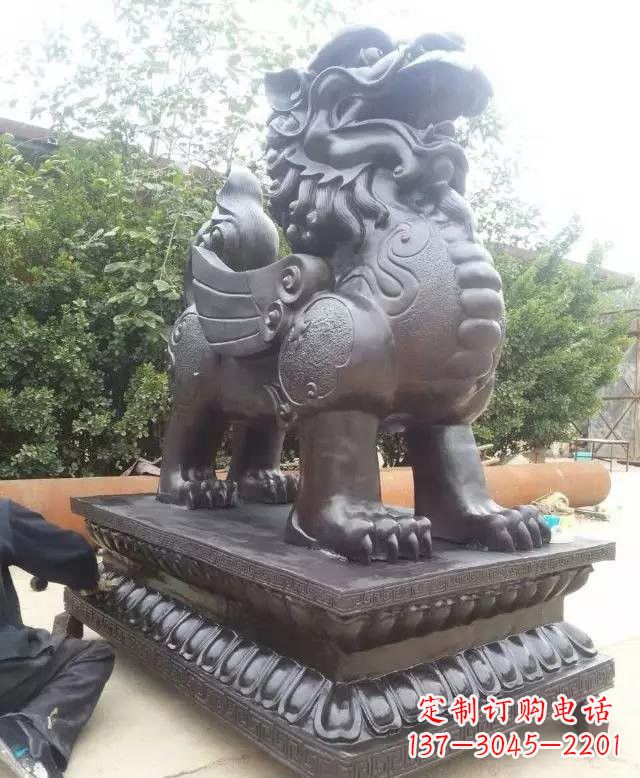 威海打造传统艺术象征——精美貔貅雕塑