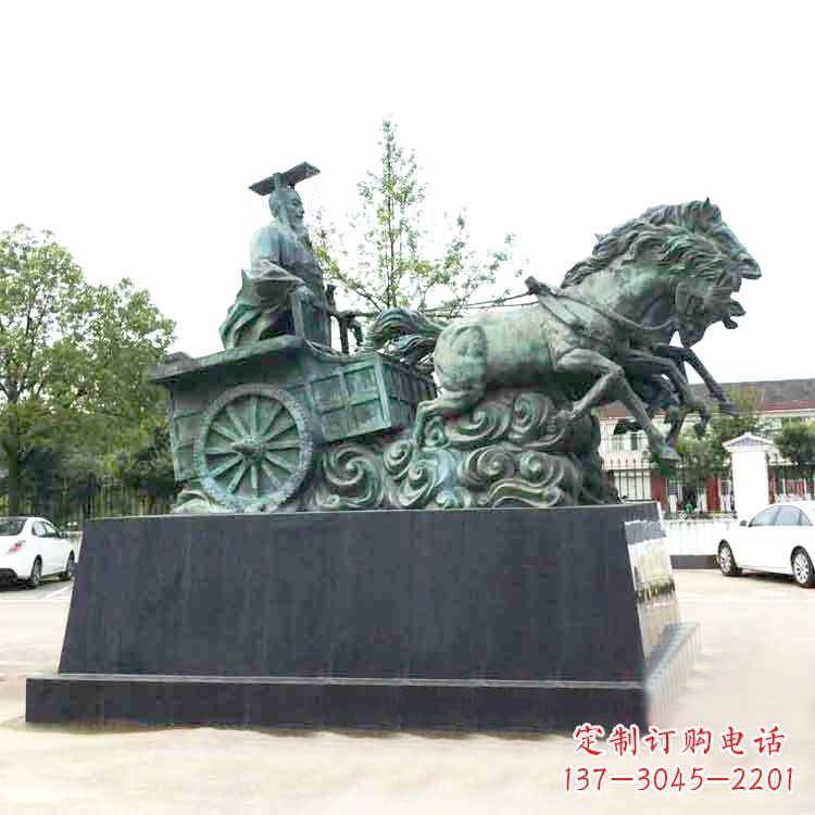 威海秦始皇雕塑,震撼历史魅力