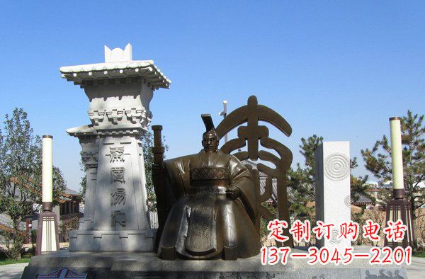 威海秦始皇雕塑,精致细腻,传承历史之美