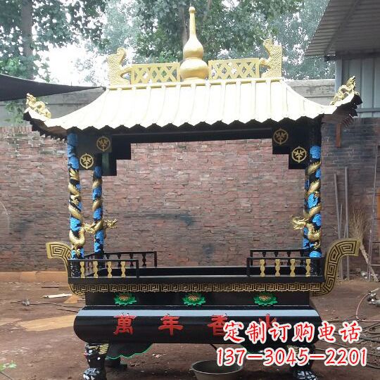 威海琴书侣文铜香炉|传承文雅风韵