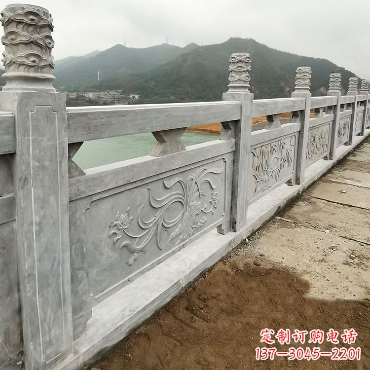 威海青石仿古栏板雕塑打造经典美学
