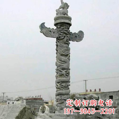 威海青石华表雕塑,带您领略至高贵的艺术之美