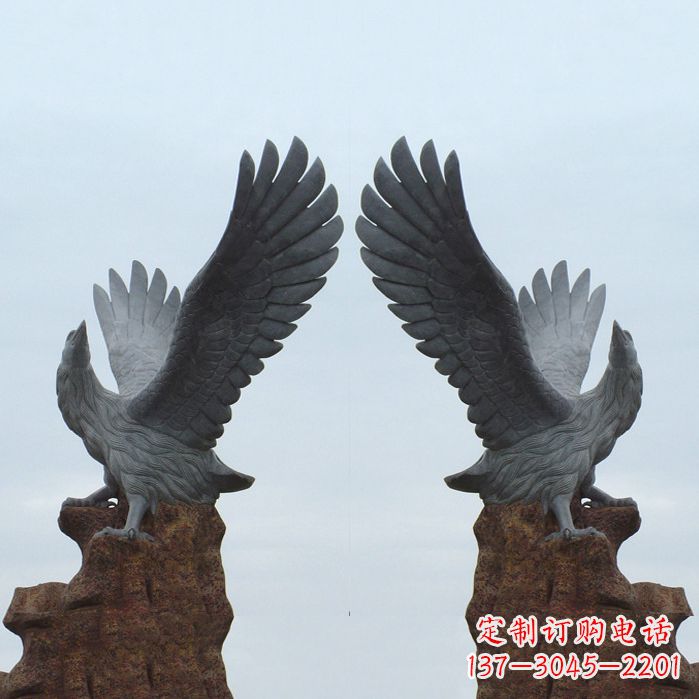 威海青石老鹰,雕刻成永恒的珍贵艺术