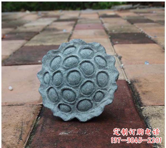 威海青石莲蓬公园景观雕塑,给城市添彩