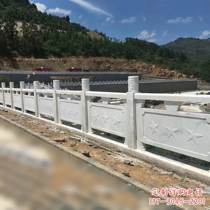 威海青石路桥栏板护栏