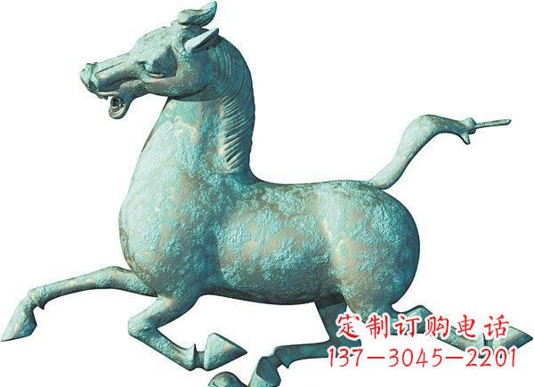 威海青铜马踏飞燕–精美绝伦的精雕细琢
