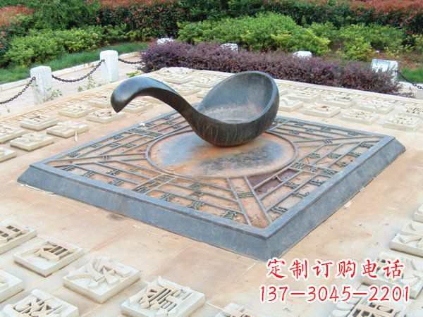 威海青铜司南指南针铜雕