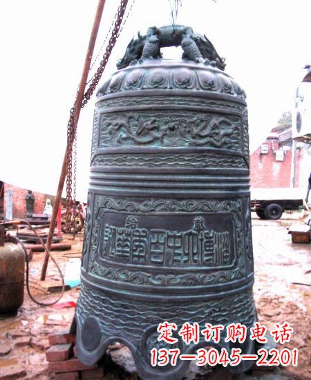 威海精美历久弥新的青铜钟雕塑