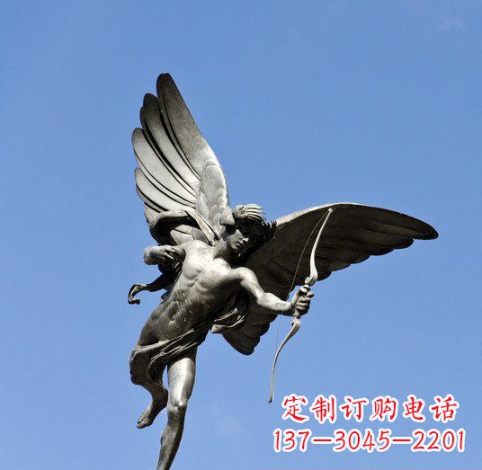 威海拥有传奇色彩的丘比特铜雕塑