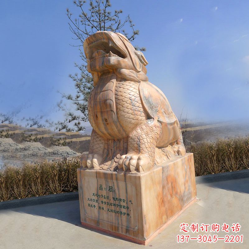 威海曲阳石动物雕塑——展示文化与自然的并行