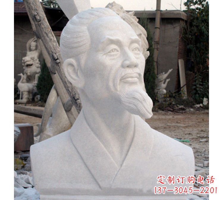 威海屈原石雕,中国古代领袖的荣耀展现