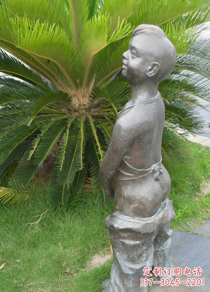 威海中领雕塑：呈现活力少年心情的雕塑