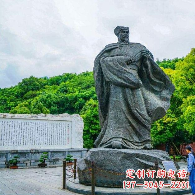 威海汇聚历史荣光——中领雕塑诸葛亮雕塑