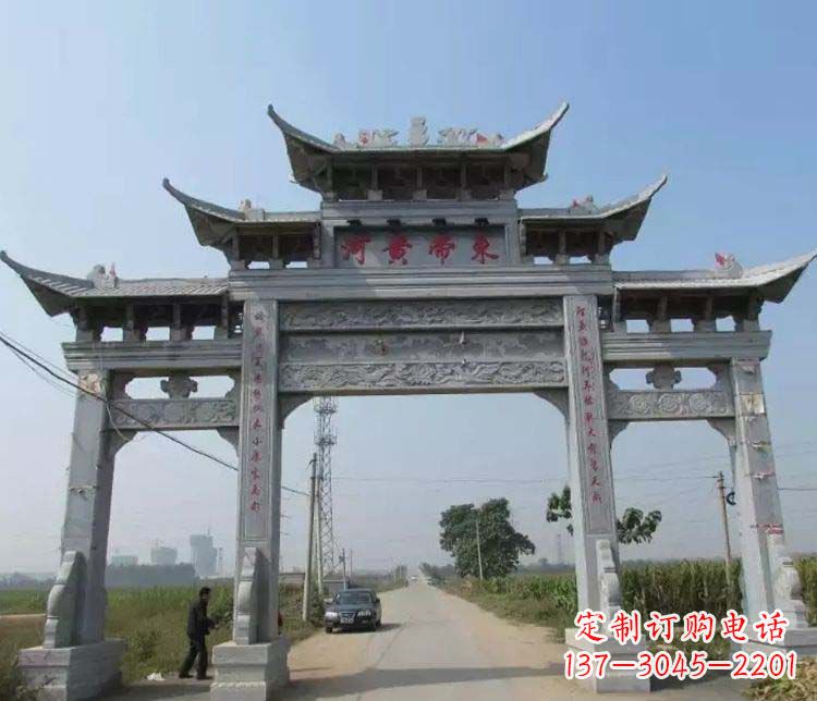 威海精品牌坊石雕,令您赞叹不已