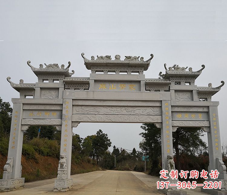 威海牌坊石雕—精美且经久不衰的传统艺术品