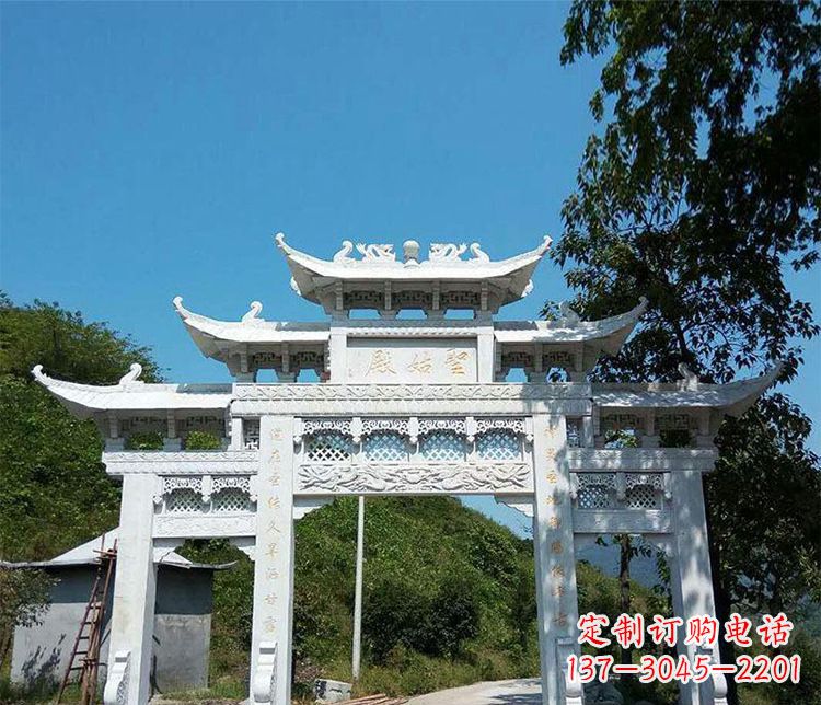 威海钜大牌坊石雕——传承古典精美之美