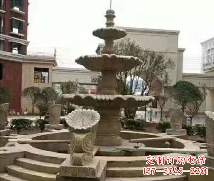 威海高品质砂岩喷泉雕塑