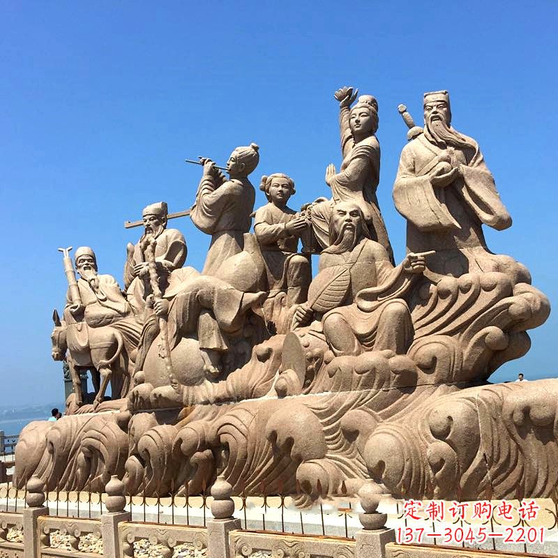 威海神秘八仙,精美石雕让你留恋