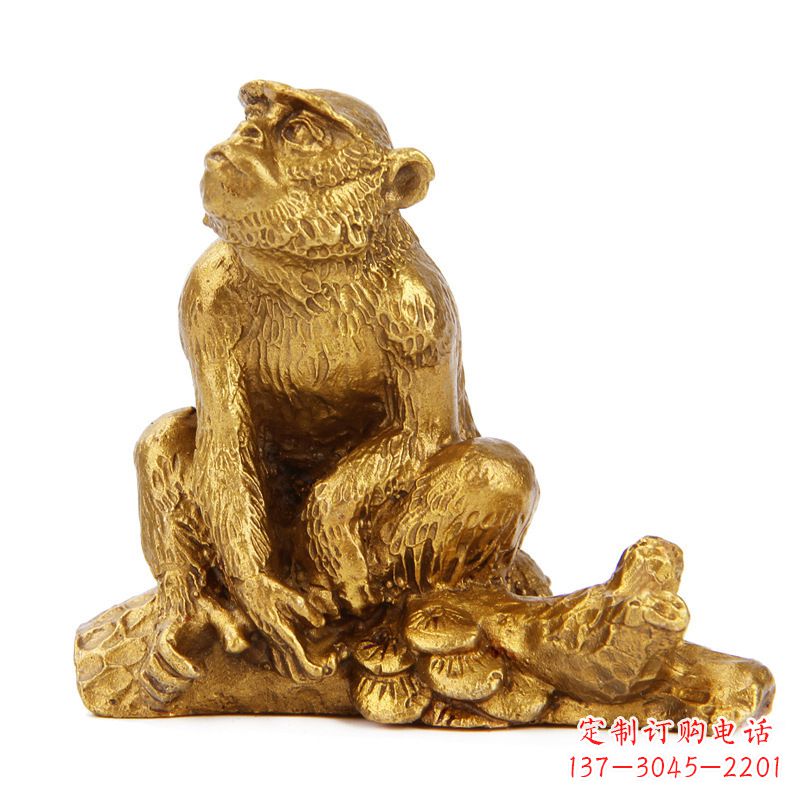 威海铸铜鎏金动物雕塑,给家居添彩