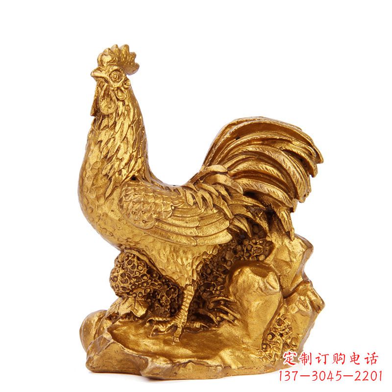 威海中领雕塑的铸铜鎏金动物雕塑