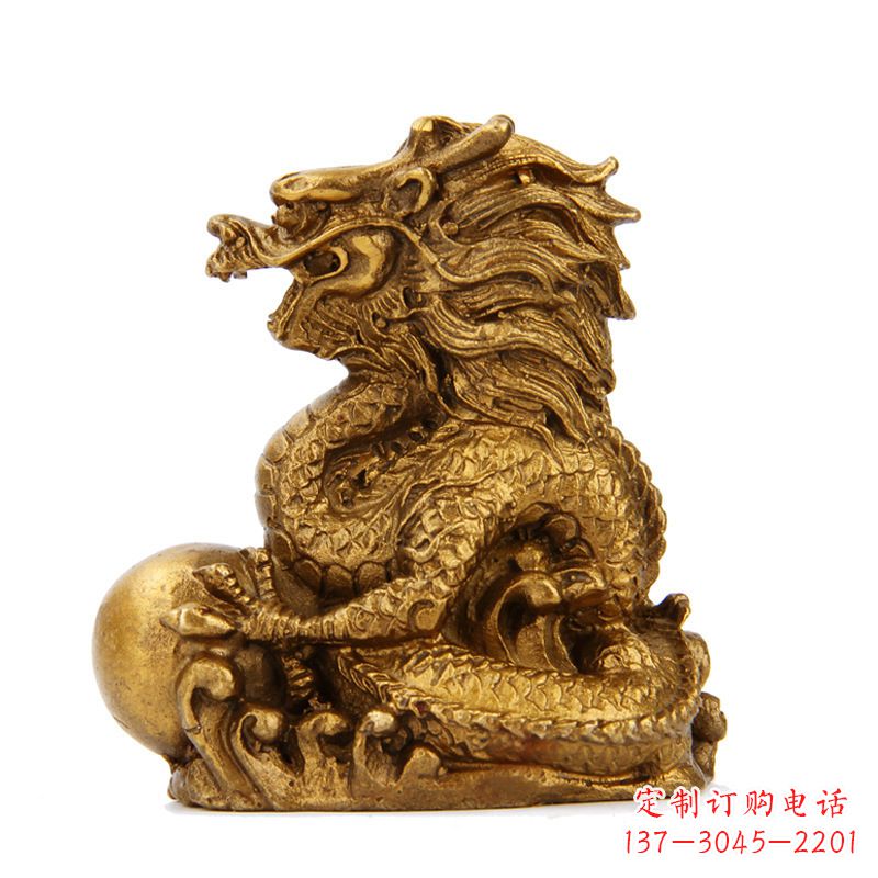 威海汇聚古典文化,铸铜鎏金款动物雕塑摆件