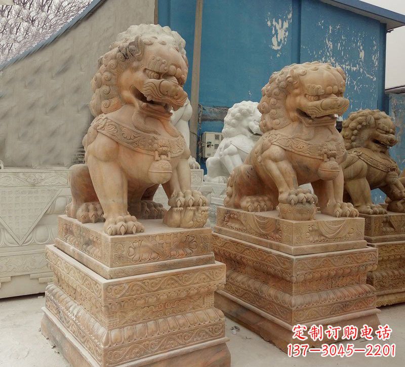 威海专业定制狮子雕塑,高品质打造艺术精品