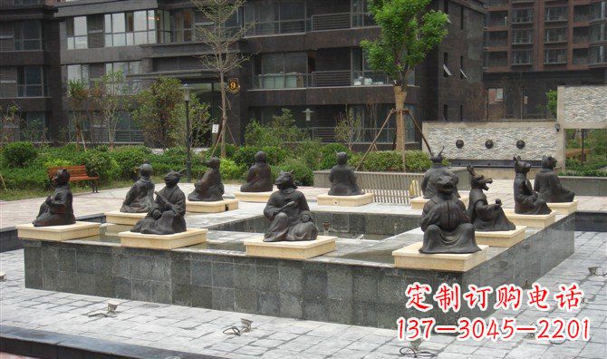 威海中领雕塑:传承十二生肖文化的铜雕精品