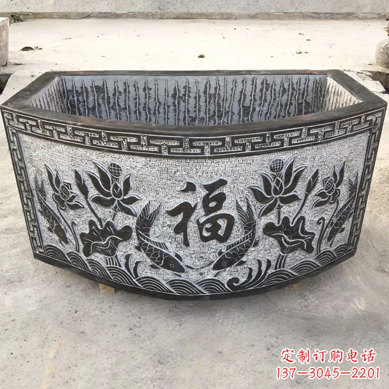 威海石槽养鱼缸