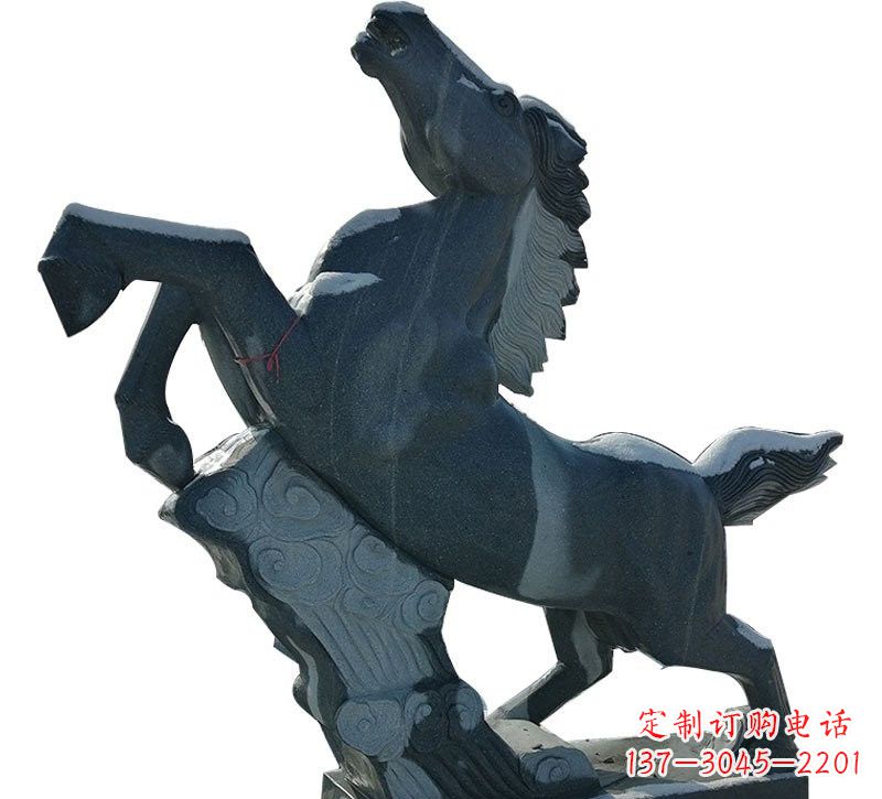 威海石雕奔马