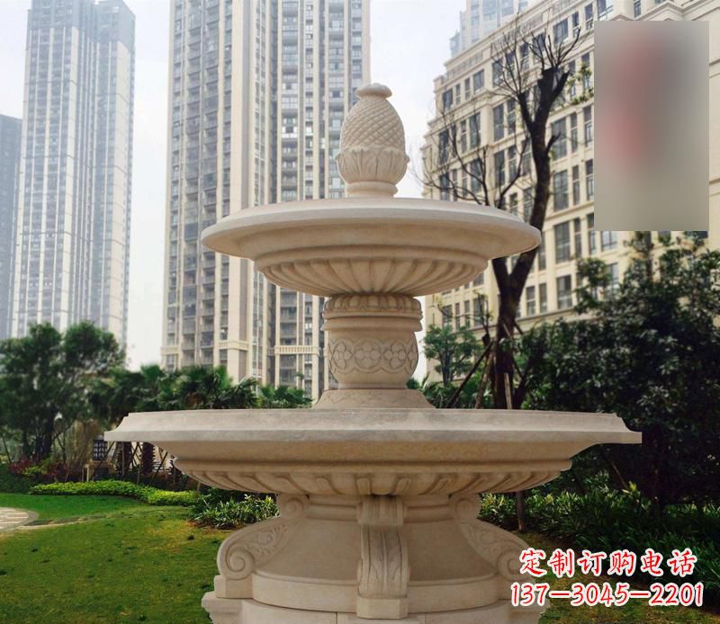 威海专业定制石雕喷泉雕塑