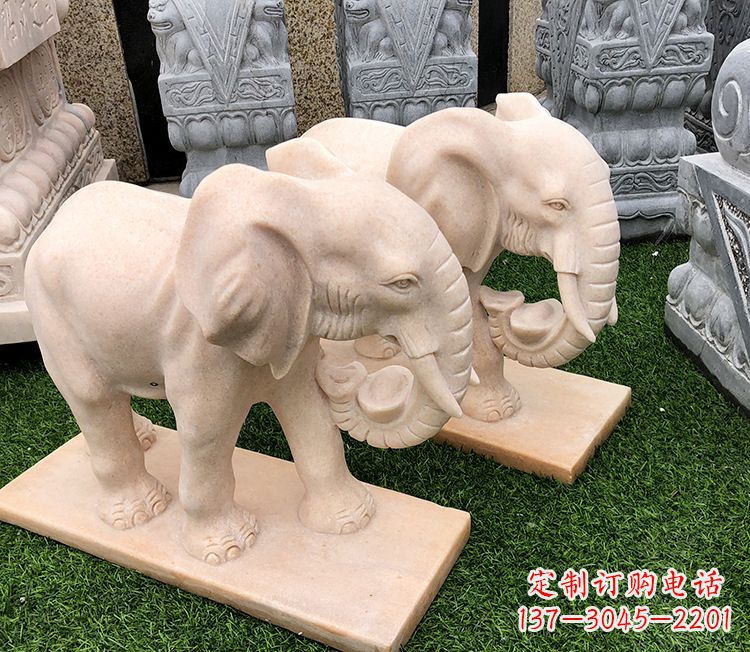 威海石雕大象
