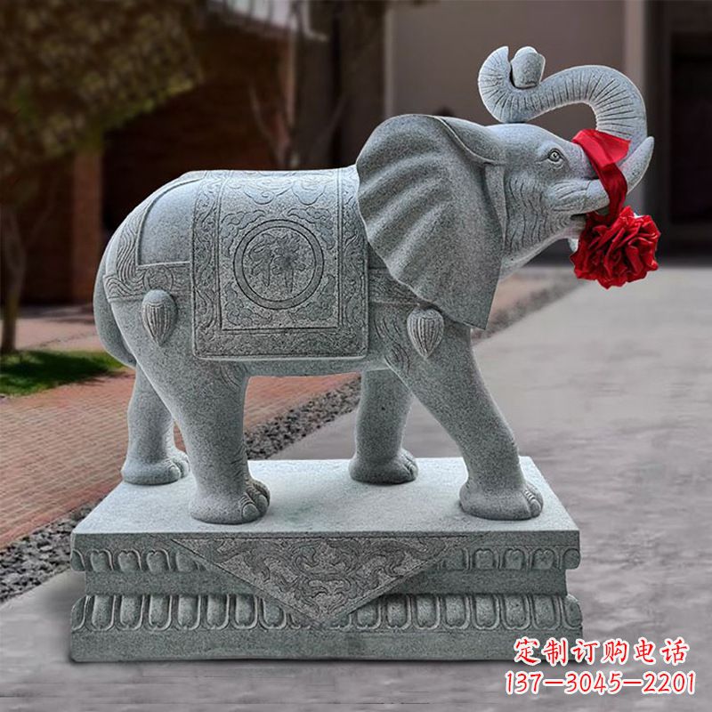 威海中领雕塑定制大象雕塑