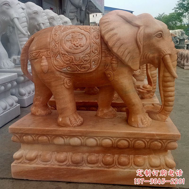 威海大象雕塑,深邃而神秘