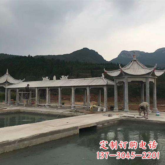 威海多功能石雕长廊雕塑