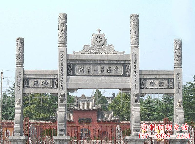 威海灵秀艺术——领雕塑牌坊雕塑