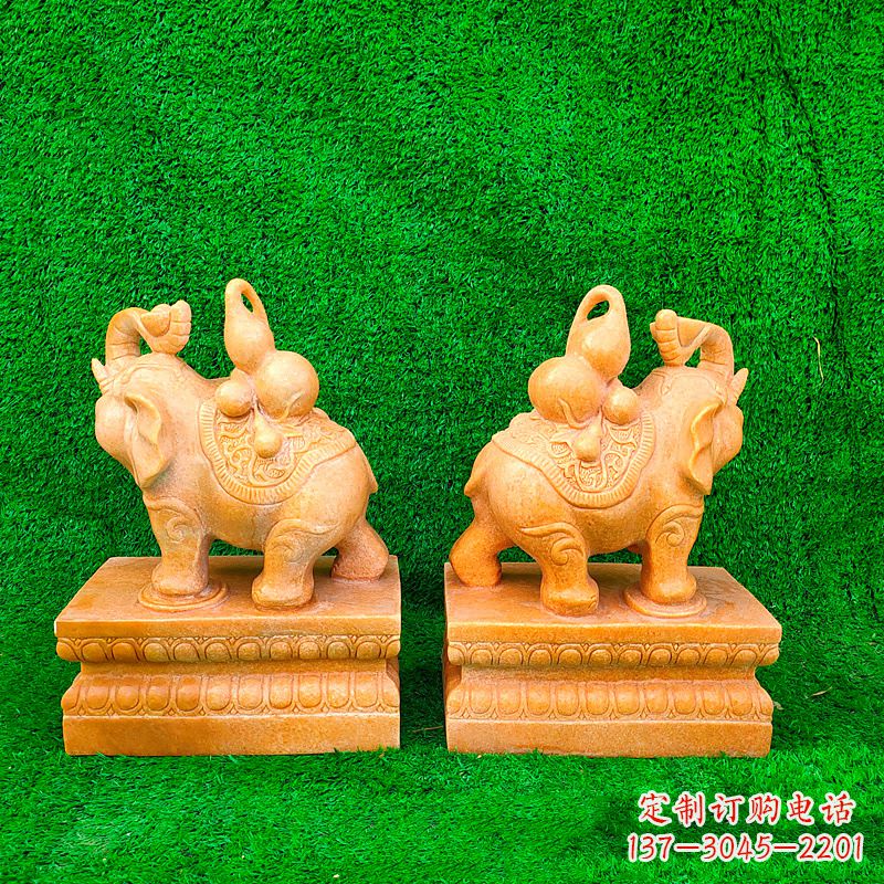 威海精美大象雕塑,点缀美好家园