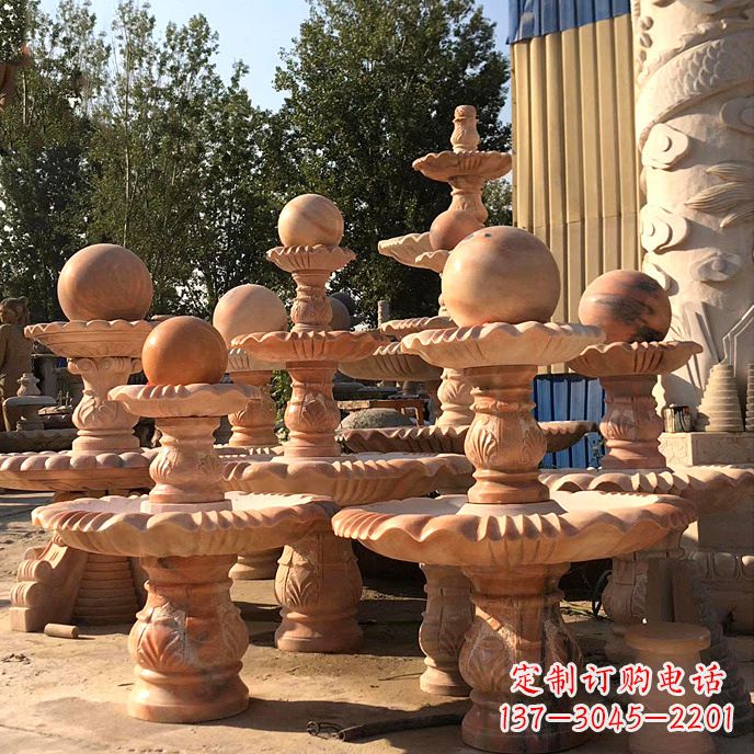 威海风水球雕塑,给你无限的祝福