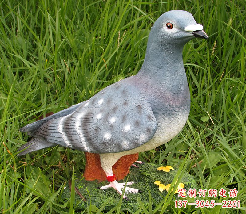 威海石雕鸽子