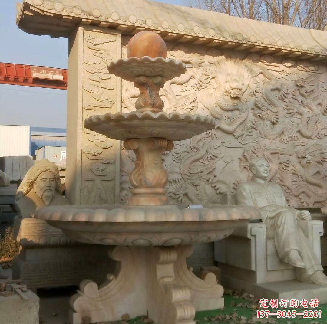 威海石雕景观喷泉
