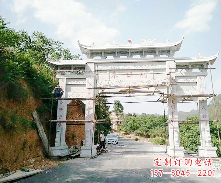 威海牌楼雕塑——营造品质生活