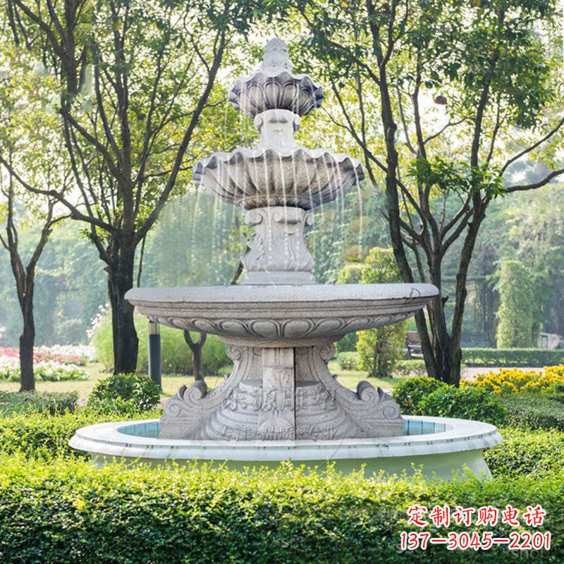 威海石雕喷泉 喷水池