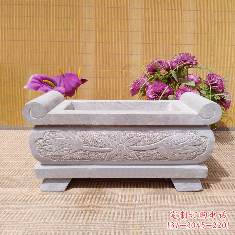 威海石雕小香炉