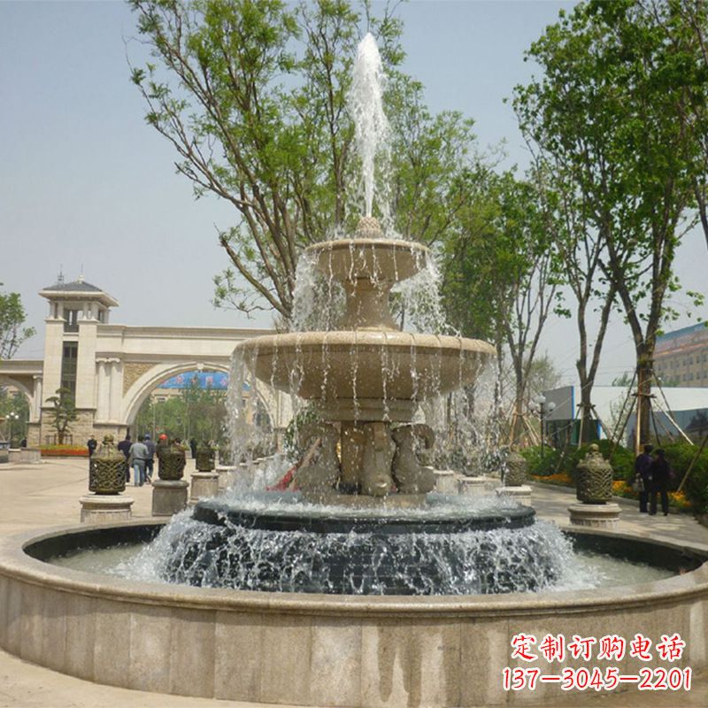 威海石雕音乐喷泉
