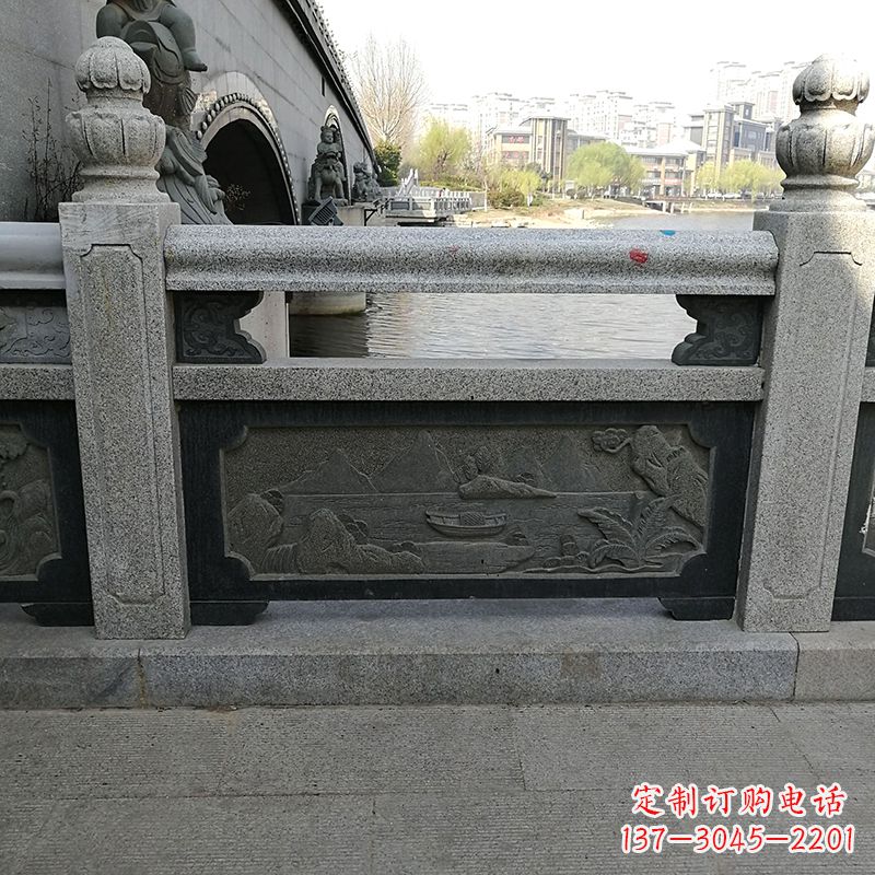 威海石栏板雕刻