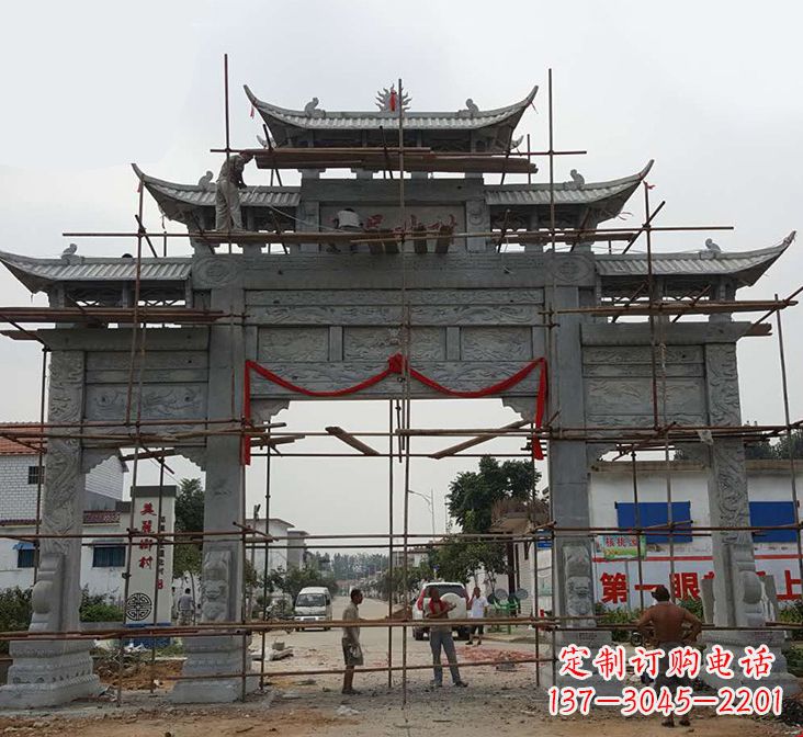 威海石牌坊雕塑