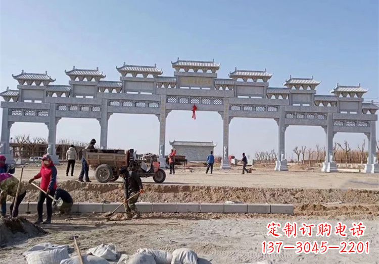 威海石牌坊九楼