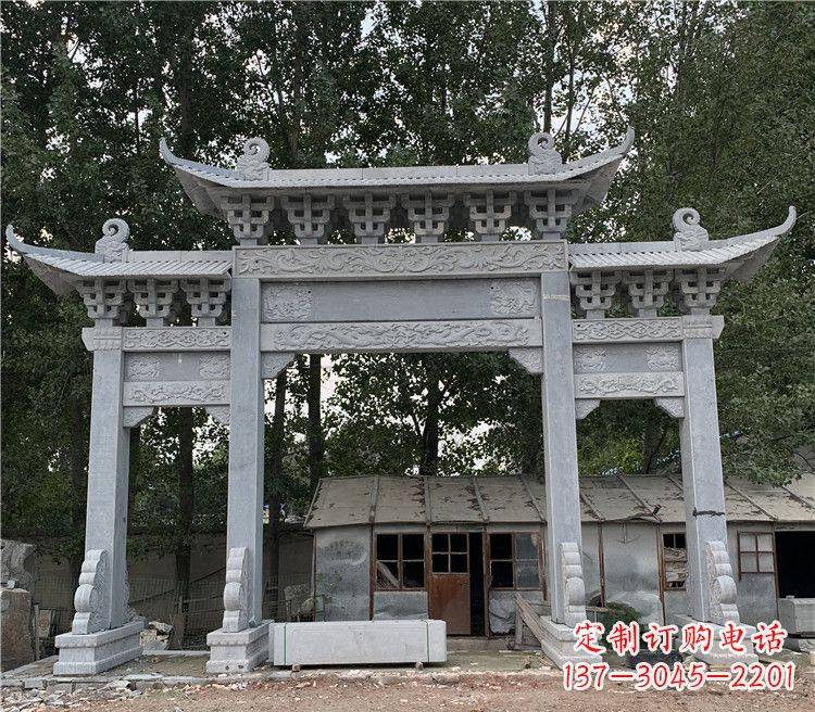 威海石牌坊石雕牌坊
