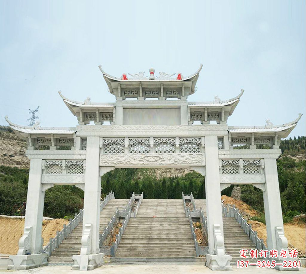 威海石牌坊图片