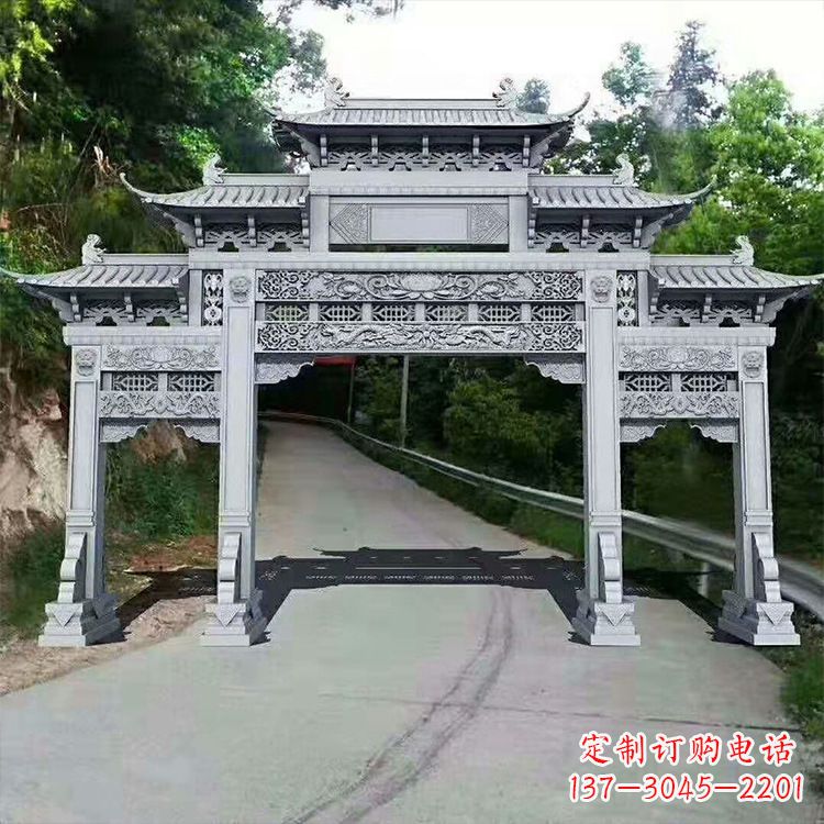 威海石牌楼青石牌坊
